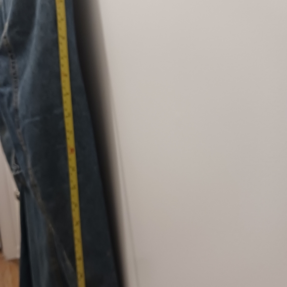 Long jean denim jacket, Medium - Picture 7 of 14
